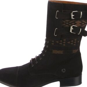 Men's Black Leather Boots